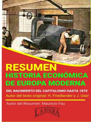 cover image of Resumen de Historia Económica de Europa Moderna